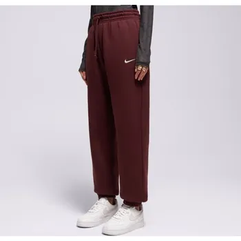 Dámské kalhoty Nike Kalhoty W Nsw Phnx Flc Hr Os Pant 2 Bordová L