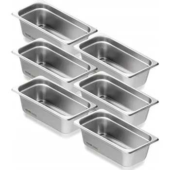 Dóza na potraviny GN Kontejner Vevor 99 mm nerezová ocel