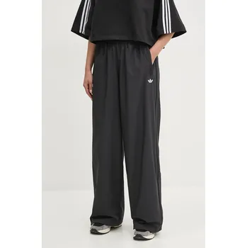 Tepláky adidas Originals WOVEN TP dámské, černá barva, s aplikací, JX9206 99X, vel. L