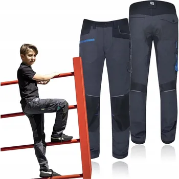 Pracovní obuv Dětské pracovní kalhoty Ardon šedé dlouhé velikost 146/152 s reflexními prvky