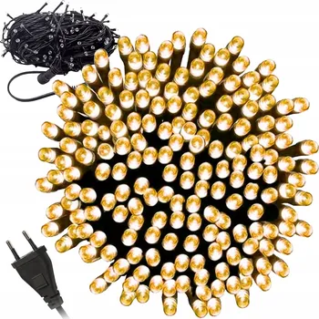 Vánoční dekorace Vánoční osvětlení na stromeček Lewer rampouchy 101 - 200 světel