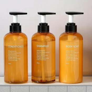 Dávkovač mýdla Ruční dávkovač mýdla, lahvička pro dávkovač zdravě_i_bylinkově 500 ml