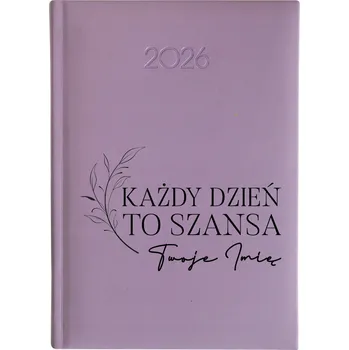 Kalendář Knižní kalendář 2026 A5 FunnyCase fialový