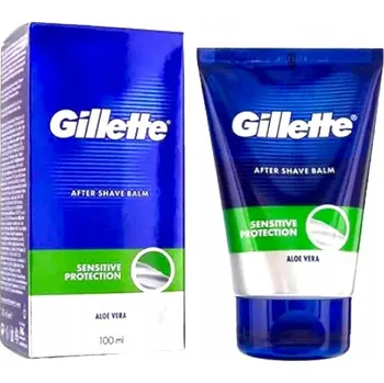Gillette Sensitive krém po holení Aloe Vera 100 ml
