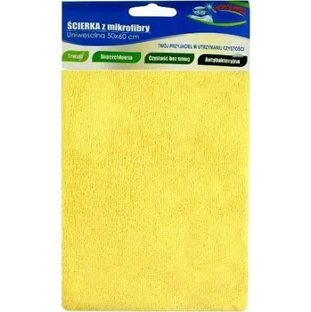 Utěrka Utěrka z mikrovlákna utěrka 50x60cm žlutá silná