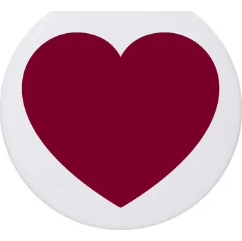 Podtácek Keramické podložky pod hrnek x4 SRDCE LÁSKA VALENTÝN