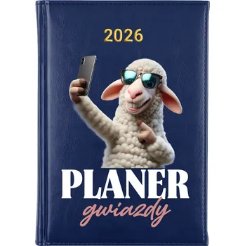 Diář Knižní kalendář 2026 A5 FunnyCase vícebarevný