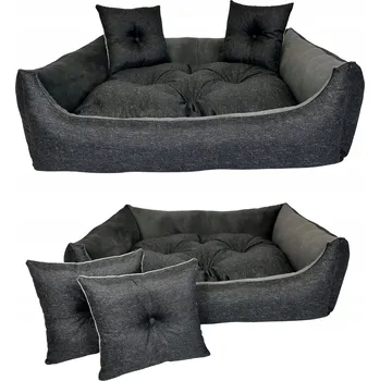 Pelíšek pro psa Šiška pelíšek pro psa černá 65 cm x 50 cm