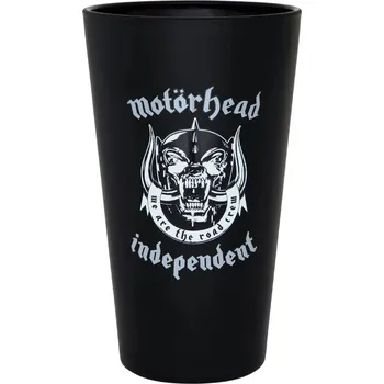 Sklenice INDEPENDENT sklenice - Motorhead Warpig Pint Glass Black (158399) velikost: OS
