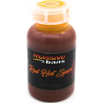 Návnadové aroma Massive Baits Amino Glug Red Hot Spice 250 ml
