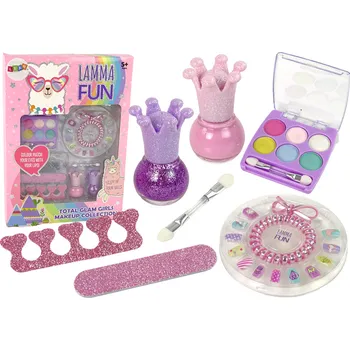 Kosmetická sada Sada na líčení Veselá Lama Sada krásy