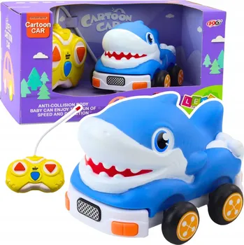 RC model auta RC NA DÁLKOVÉ OVLÁDÁNÍ AUTO PRO BATOLE S DÁLKOVÝM ŽRALOK MODRÉ ŽRALOČÍ AUTÍČKO