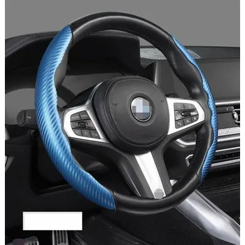 Potah na volant Potah na volant carbon modrý 37-39 cm