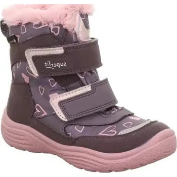 Dívčí zimní obuv Superfit CRYSTAL 1-009091-8510 – dívčí zimní boty s Gore-Tex membránou a teplou podšívkou Velikost: 32
