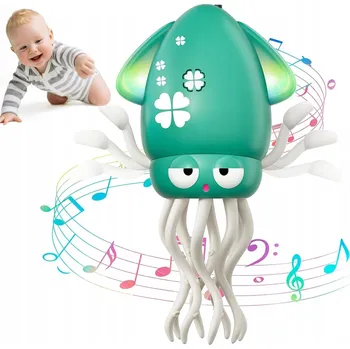 Hračka pro nejmenší INTERAKTIVNÍ TANČÍCÍ HRAČKA CHOBOTNICE PRO DĚTI VIRAL USB