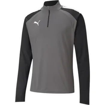 Pánská mikina Pánská mikina Puma teamLIGA 1/4 Zip Top šedo-černá 657236 13 - M