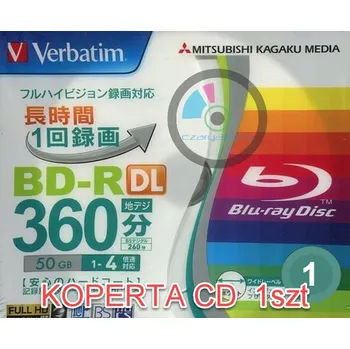Optické médium Blu-ray disk Verbatim BD-R DL 50 GB 1 ks