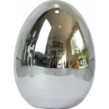 Velikonoční dekorace Velikonoční keramická figurka vajíčko 8 cm