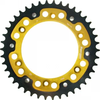 Řetězová sada pro motocykl SUPERSPROX ZADNÍ ROZETA 899 42 STEALTH (OCEL-HLINÍK) KTM S