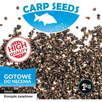 Boilies Carp Seeds Konopí pro ryby 1kg - připravené zrno