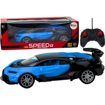 RC model auta Sportovní auto na dálkové ovládání RC Model Modré 1:16
