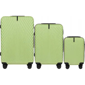 Wings Sada pevných kufrů ABS SN120-3KPL(XS)-PISTA 188 l