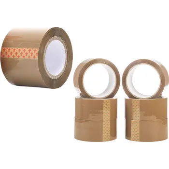 Lepicí páska Balicí Páska Hnědá Syntetický Kaučuk 48MM*50M 54Yd Silná