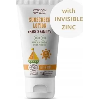 Přípravek na opalování Ekologický jemný krém s filtrem SPF 30+ pro děti