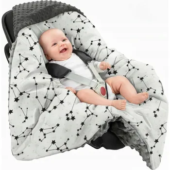 Zavinovačka Spací pytel zavinovačka minky do autosedačky 80x80 cm