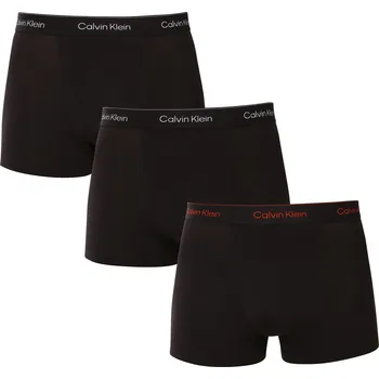 Boxerky 3PACK pánské boxerky Calvin Klein černé (NB4286-0FL) L NB4286-0FL Možnost vrácení zboží ZDARMA do 120 dnů!