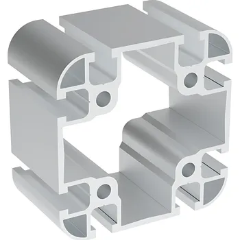 Stavební profil Alusic Hliníkový profil AC 45-8, 90x90, kulatý, lehký