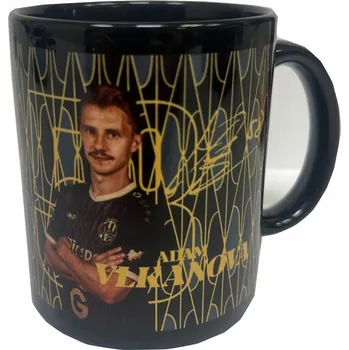 JAKO Hrníček s hráčem FCHK - Vlkanova černá