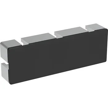 Stavební profil Alusic Záslepka profilu AC 45-8, 45x135, černá