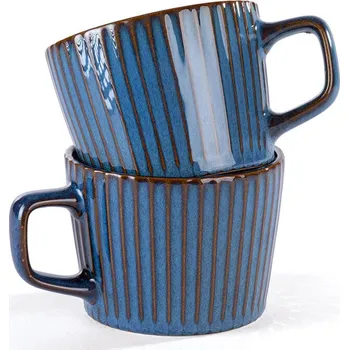 Sada keramických hrnků BLUE 190 ml 2 ks