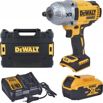 Rázový utahovák DeWalt 1/2'' bezkartáčový 1355 Nm 18 V 5,0 Ah
