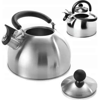 Varná konvice Bedee tradiční ocelová Konvice 2,5 l stříbrná