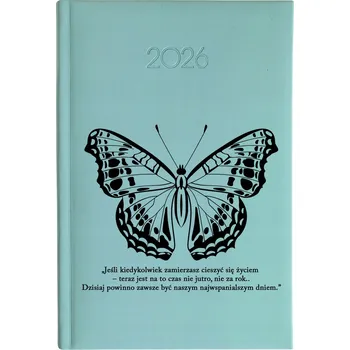 Kalendář Knižkový kalendář 2026 A5 FunnyCase modrý