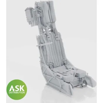 Plastikový model ASK 1/48 SJU-4 Ejection Seat with seat belts - 1 pc recommended for AV-8B Harrier II PLUS - UMa