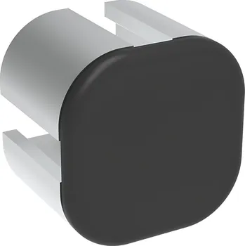 Stavební profil Alusic Záslepka profilu AC 30-6, 30x30, kulatá, černá