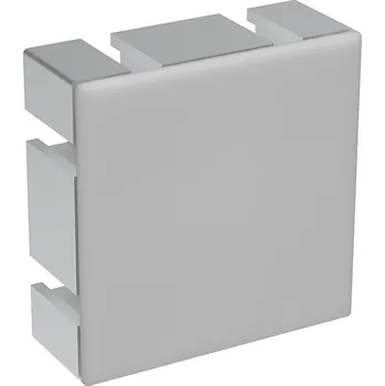 Stavební profil Alusic Záslepka profilu AC 30-6, 60x60, šedá