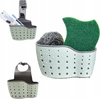 Organizace kuchyně ORGANIZÉR ODKAPÁVAČ NA DŘEZ DRŽÁK NA HOUBIČKU NA KOHOUTEK DO KUCHYNĚ KOUPELNY