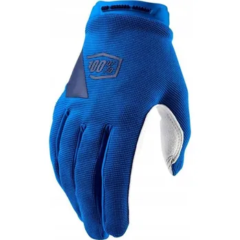 Cyklistické rukavice Cyklistické rukavice 100% L modré