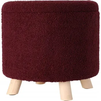 Taburet Taburet pohovka Home Styling Collection červená