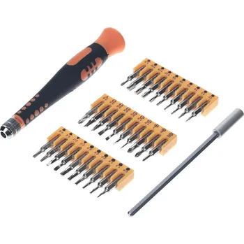 Šroubovák Sada šroubováku s vyměnitelnými bity pro opravu hodinek a elektroniky E-VALUE - EPS-652