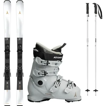 Sjezdové lyže Lyžařský set ATOMIC Cloud C8 + lyžáky ATOMIC Hawx Magna 75 + hole