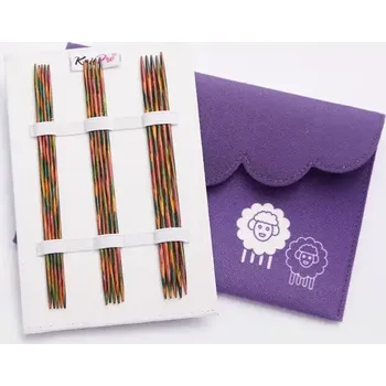 Jehlice KnitPro Symfonie set ponožkových jehlic 20cm (KnitPro Symfonie Double Pointed Needle Set 20cm)