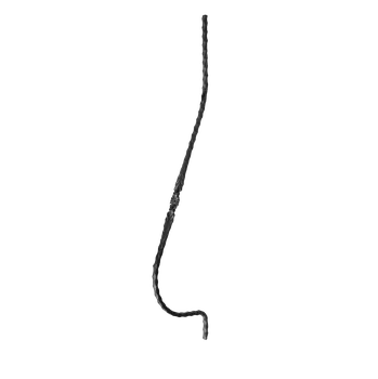 Zábradlí Tyč 12 x 12 x 950 mm, zdobený profil