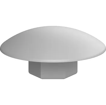 Stavební profil Alusic Krytka šroubu M6, šestihran 4 mm, D=10 mm