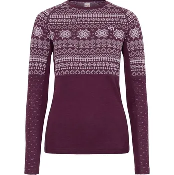 Dámské tričko Triko Kari Traa Vilma LS S wine