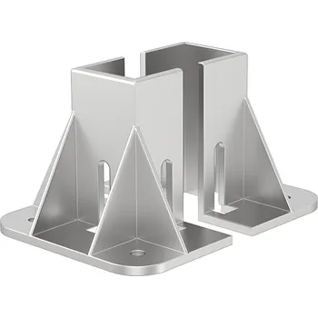 Stavební profil Alusic Dvojdílný podstavec pro profily 45x90, 45x135, 45x180